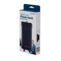 PowerBank Solar Gembird Type-C / 10.000 mah / 1x Type-C / 2x USB / Negro / PB10-SOLAR-1